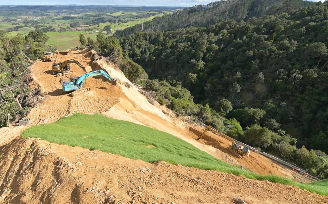 Repairs to SH1 over the Brynderwyn Hills after Cyclone Gabrielle cost $85 million and took months...