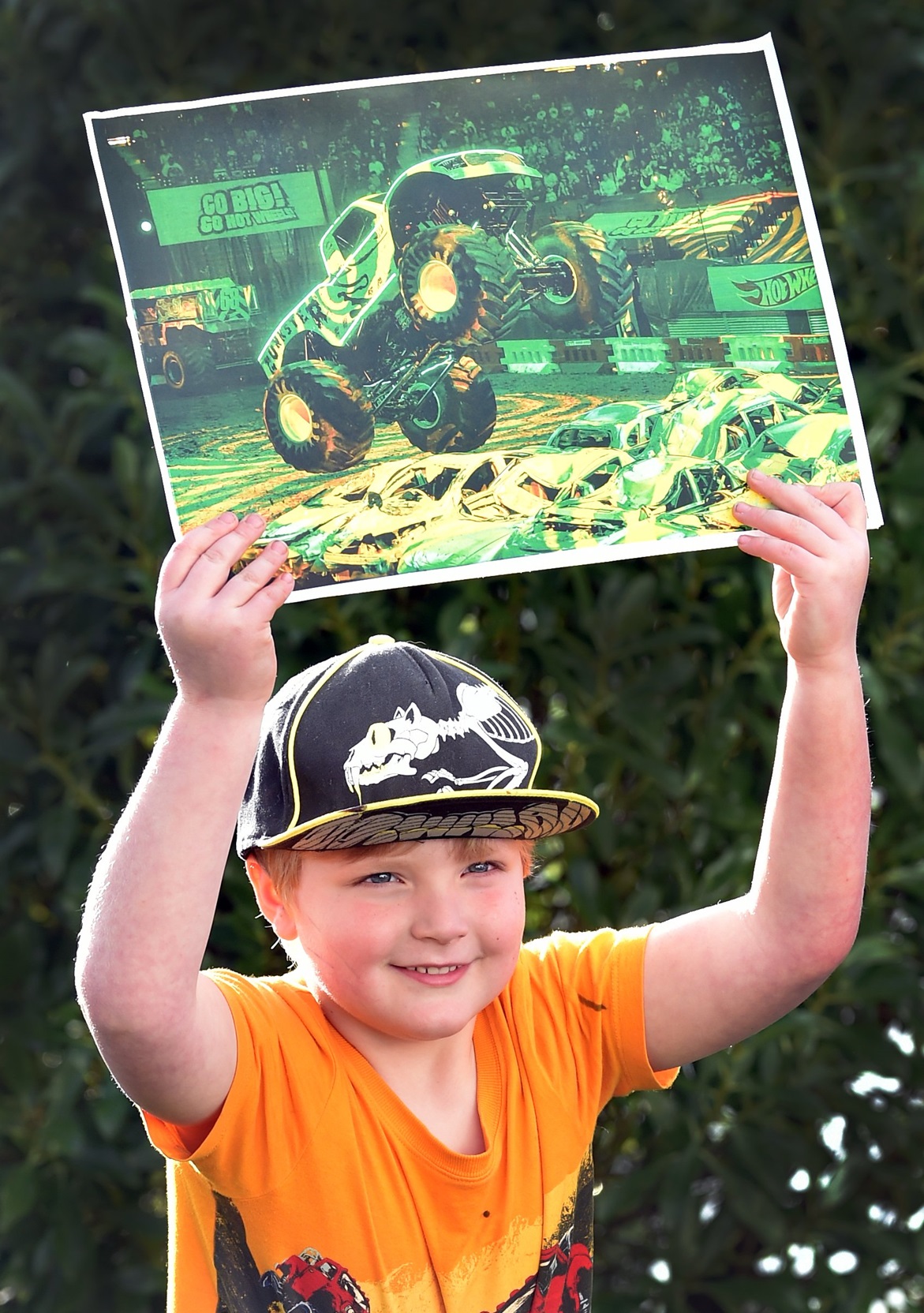 Dunedin monster-truck superfan Nixon Eustace can barely wait for September, when the Hot Wheels...