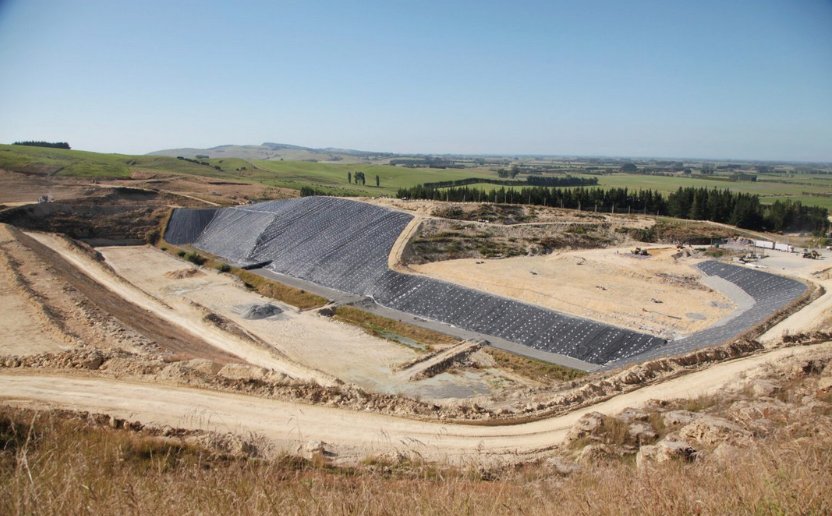 The AB Lime landfill in Winton, Southland. Photo: Supplied