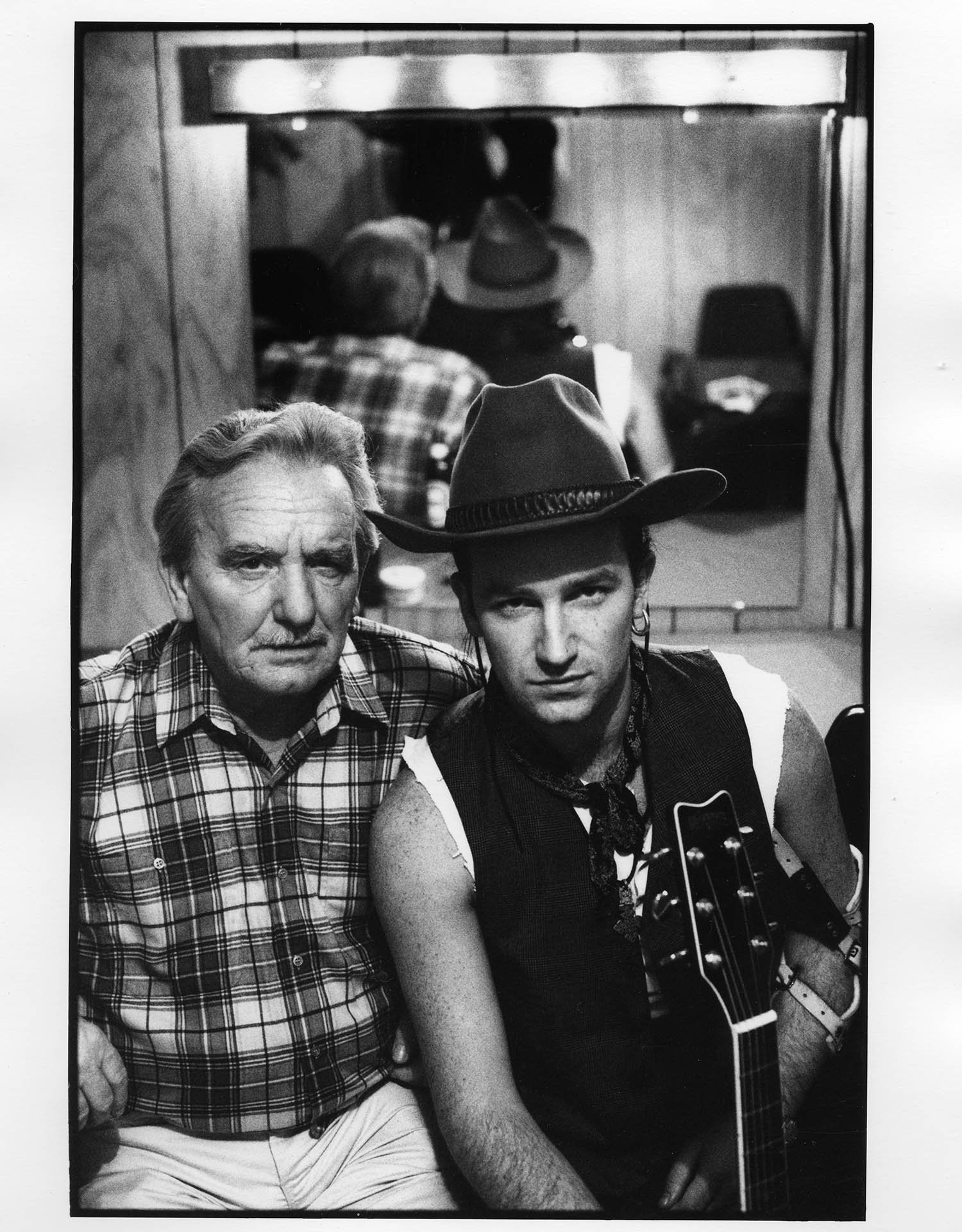 Bono with his father, Bob Hewson, "I’m only starting to realise now that he might have been a lot...