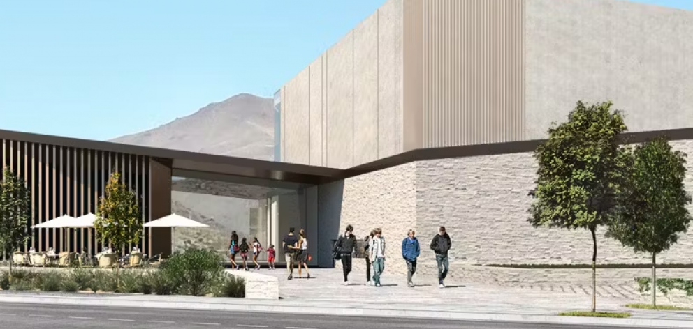An artist's impression of the new hall. Photo: CODC