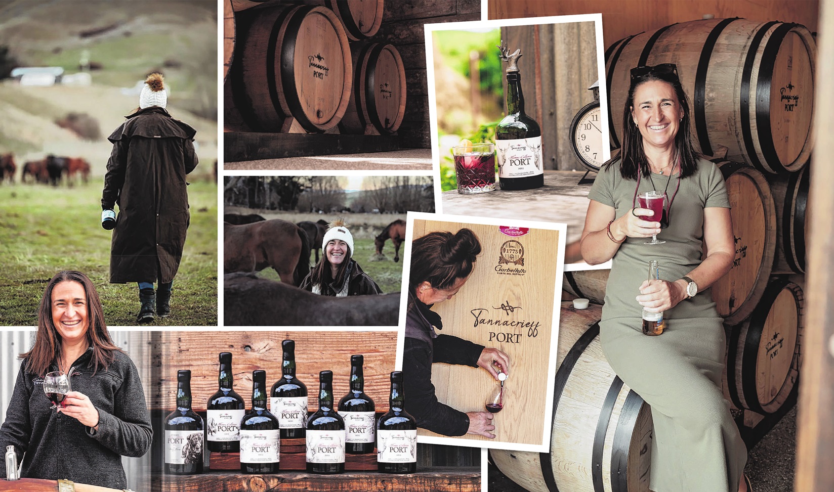 Winemaker Debra Cruickshank is focused on producing port at her rustic boutique Bannockburn...