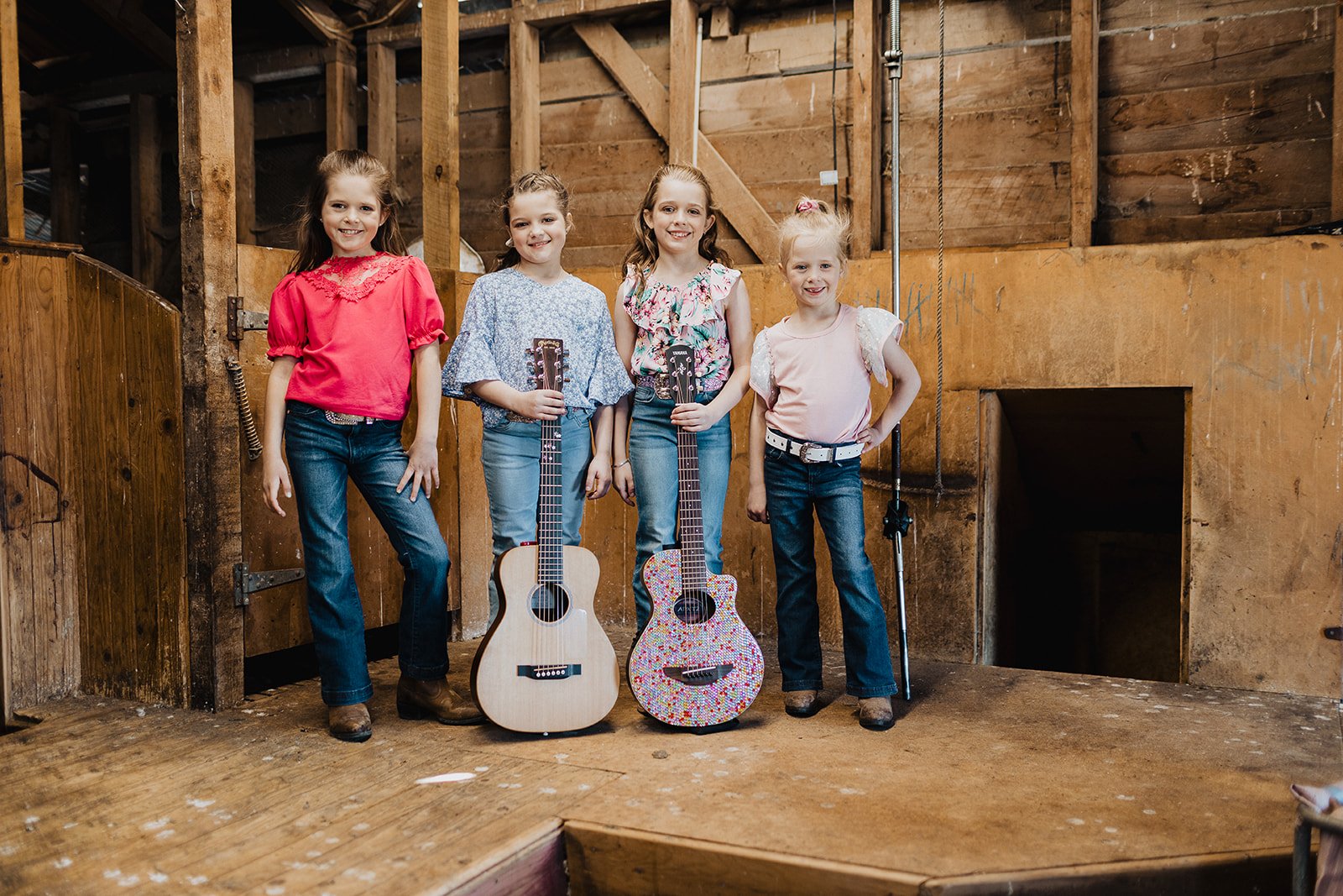 Four of the Halton Hart eight are (from left) Taegan Evans, 10, Erica Byars, 10, Jaelyn Scully,...