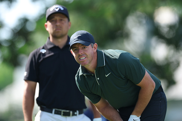 Rory McIlroy and defending champion Xander Schauffele were among the big names to struggle on the...