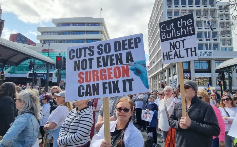 The scaling back of Dunedin Hospital has been greeted with outrage and protests from the...