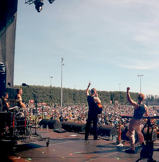 Castaway was the opening act at Selwyn Sounds. Photo: Supplied