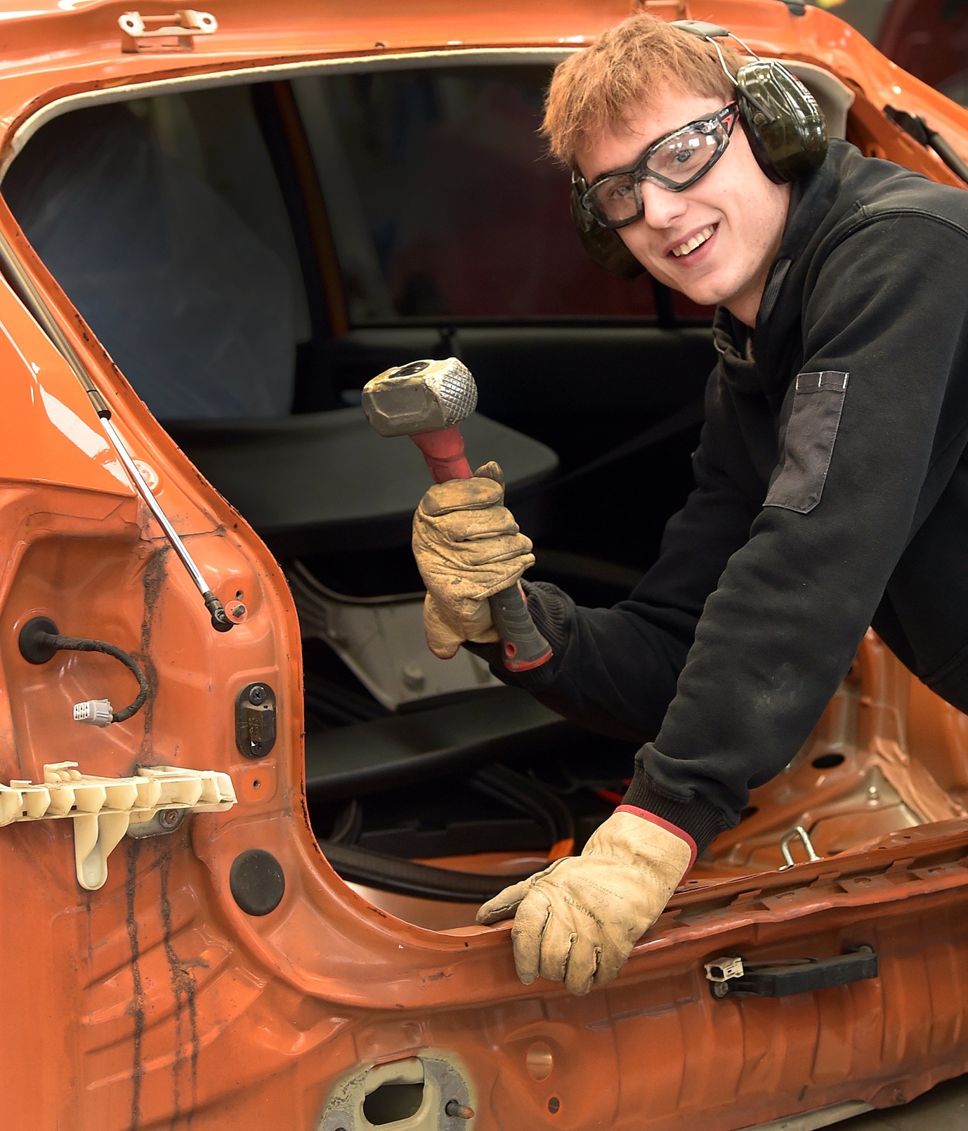 Harrow Motor Body Works employee Lachlan Chatfield was named New Zealand’s top collision repair...