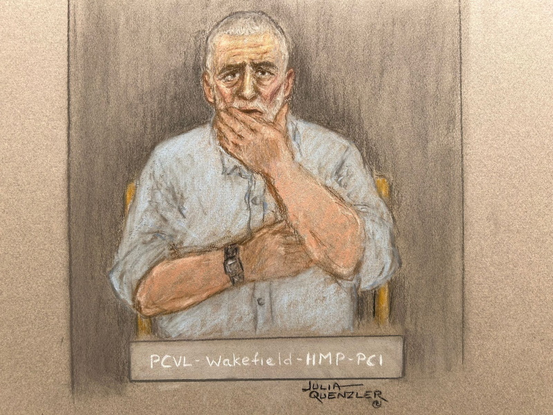 Peter Sullivan attends his Court of Appeal hearing in London. Sketch: Reuters