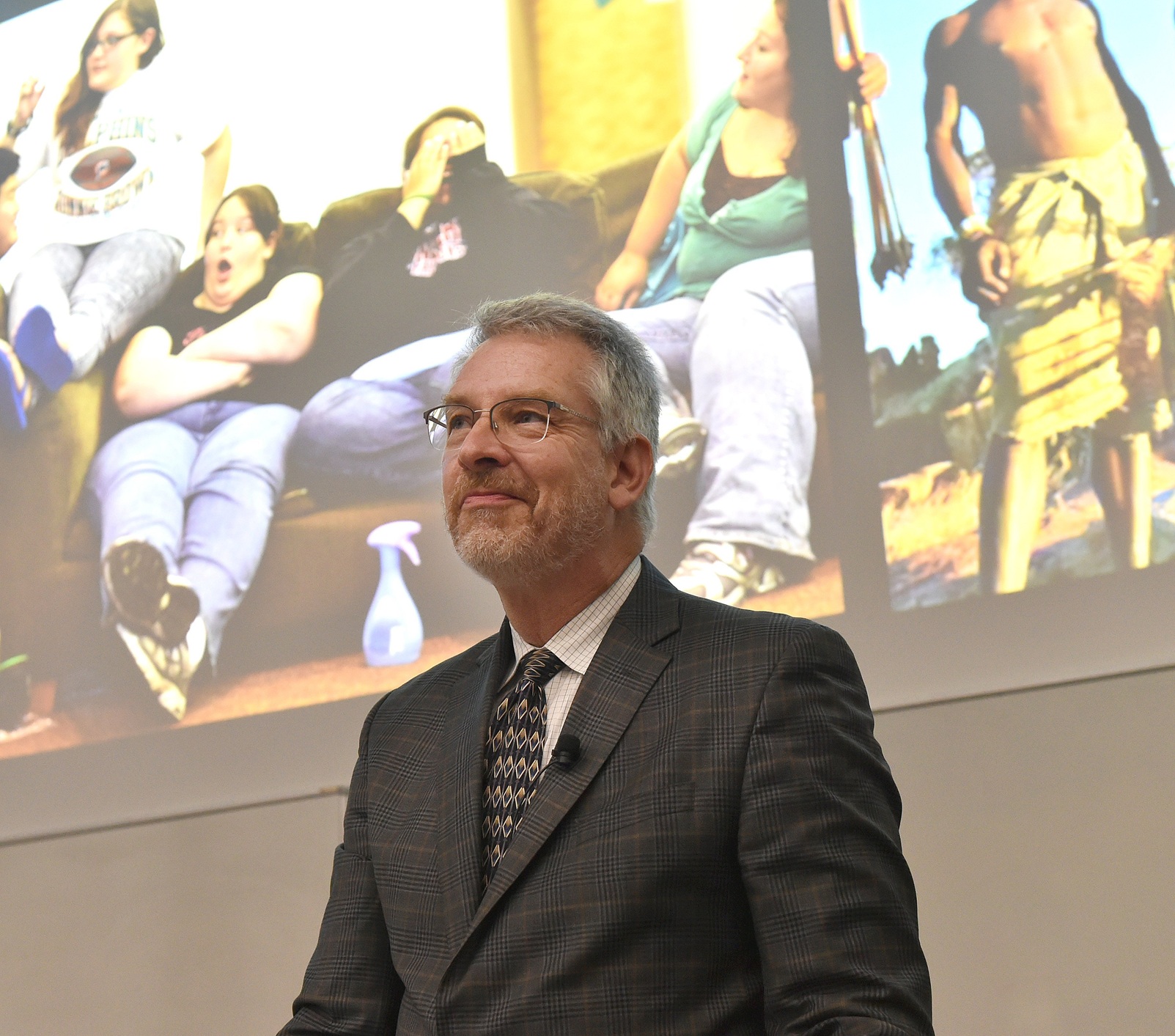 Prof Brad Gregory delivers the second in his Thomas Burns Memorial series of lectures. Photo:...