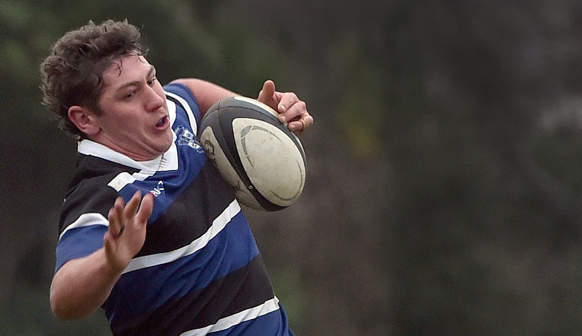 Kaikorai loose forward Lucas Casey stood out with a dynamic effort against Alhambra-Union at...