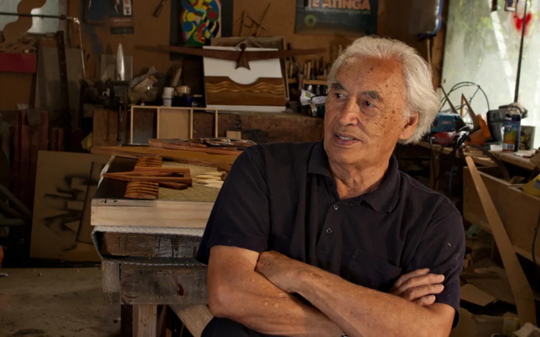 Fred Graham's service to Māori art dates back to the 1950s. Photo: RNZ/supplied