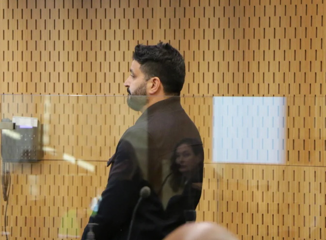 Amandeep Sharma in court in May. Photo: RNZ / Tim Brown