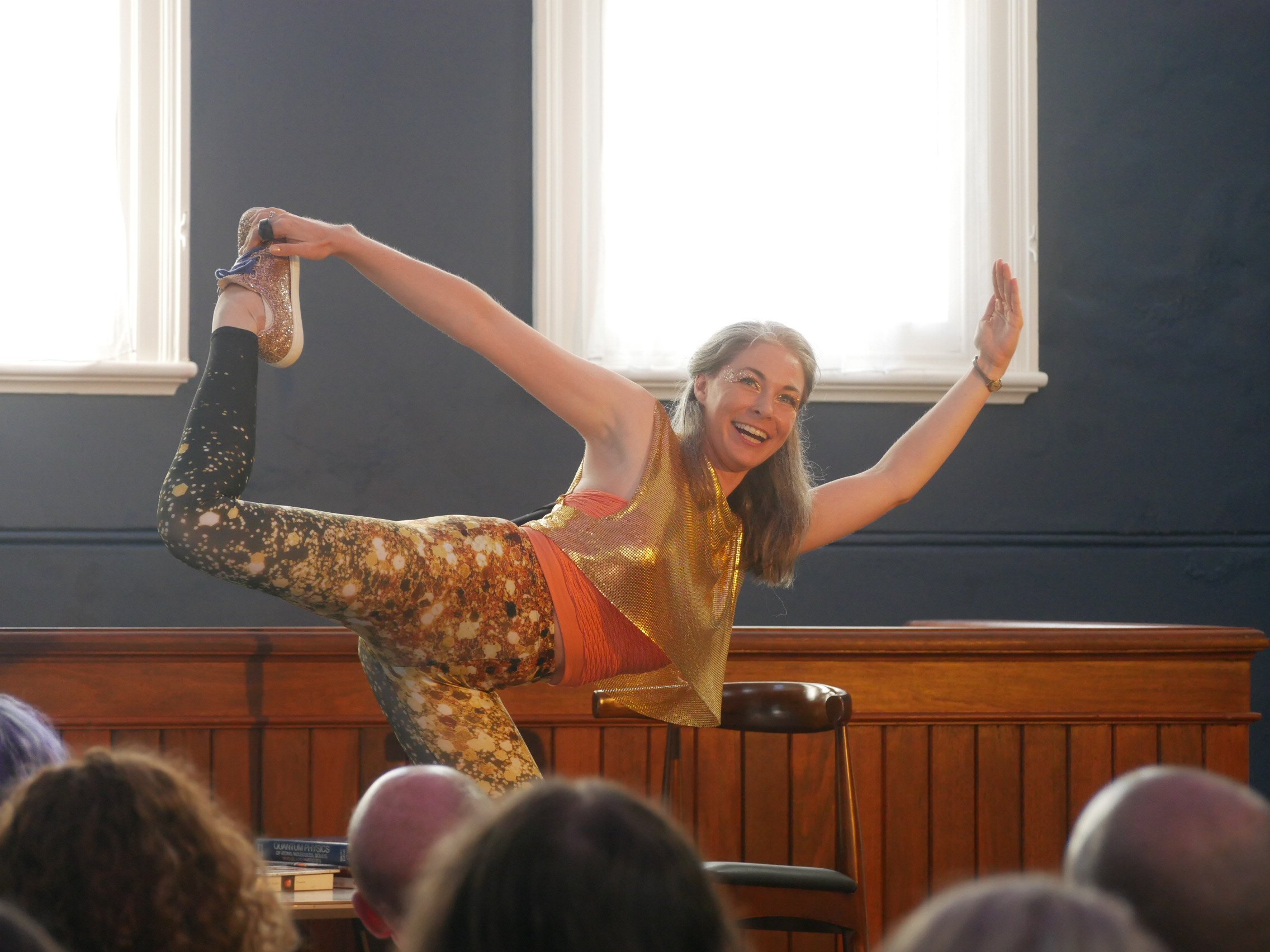 Rachel Rayner performs in Atomically Correct. Photo: Luke Morris