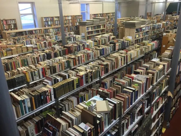 Warwick Jordan says they still sell about a book or two every week from the old collection at his...