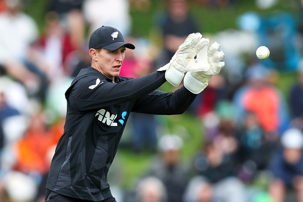 Mitchell Hay is one of four new players to be centrally contracted for the Black Caps. Photo:...