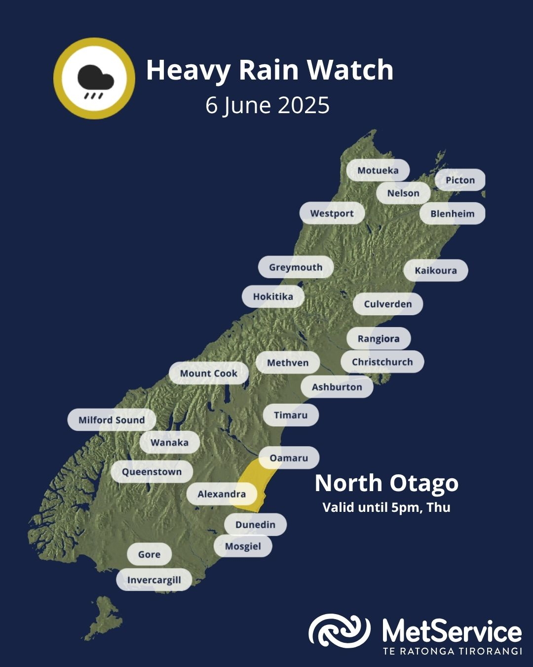 Photo: MetService