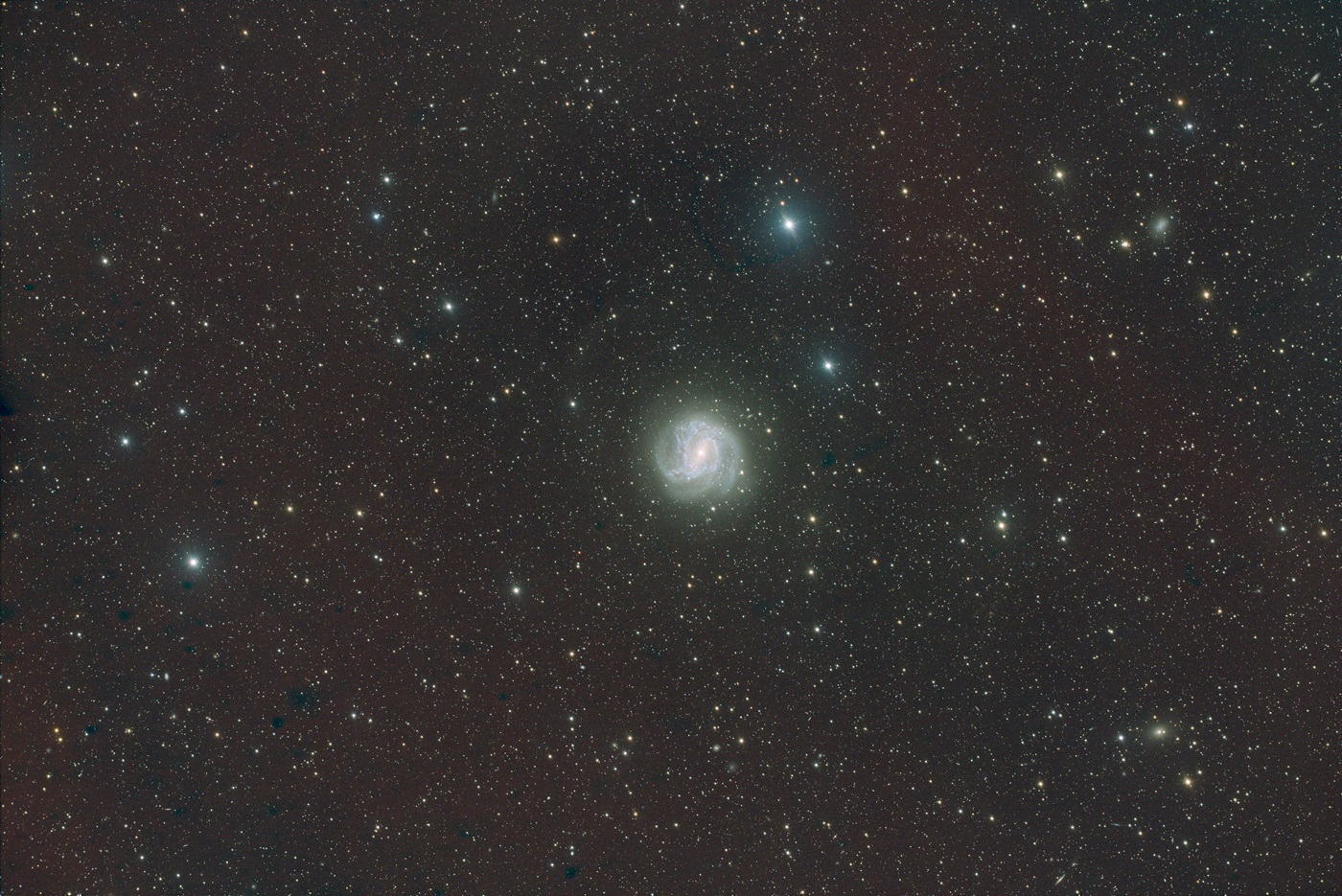 Messier 83, 15 million light-years away. Photo: Ian Griffin