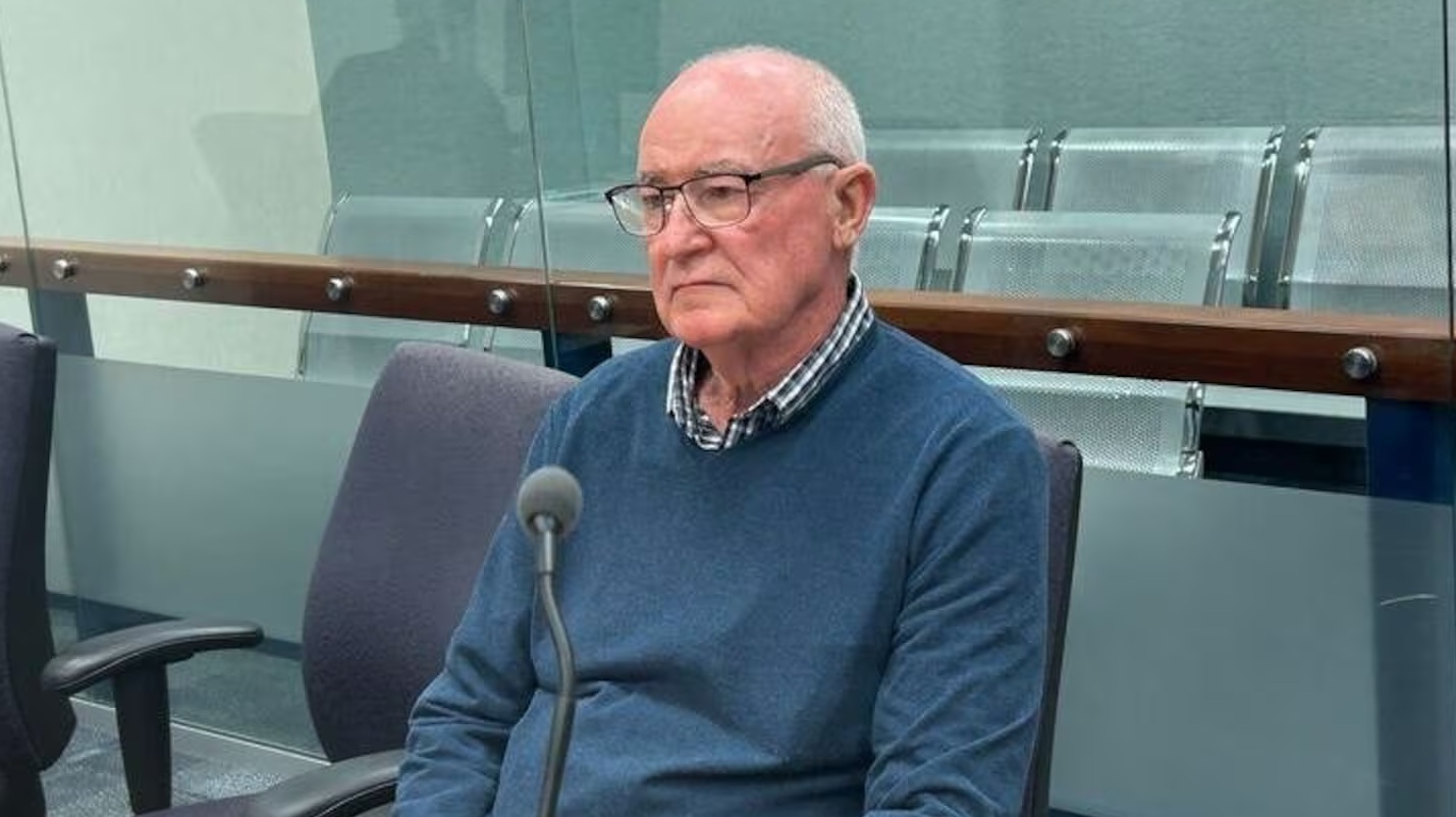 Former Rotorua top cop John Dewar in the Hamilton District Court today when he was jailed for 26...