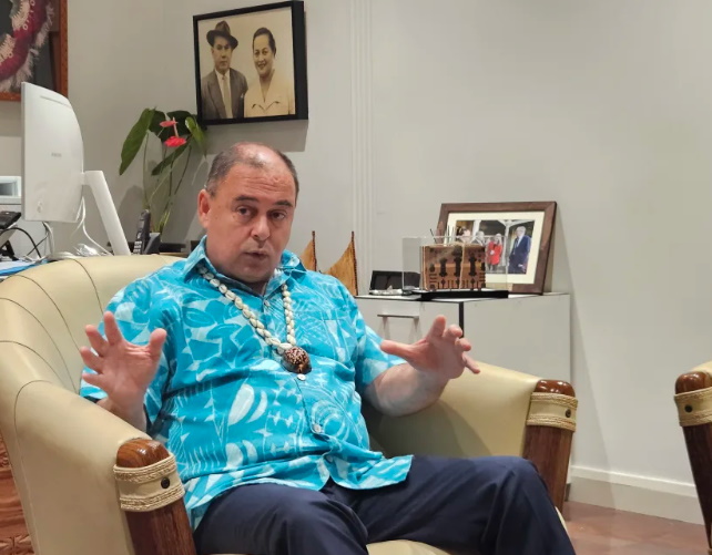 Cook Islands Prime Minister Mark Brown. Photo: Tiana Haxton via RNZ