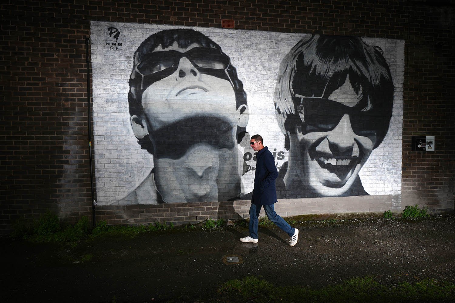 A 2024 mural by Pic.One.Art on the side of Sifters Records in Burnage, Manchester.