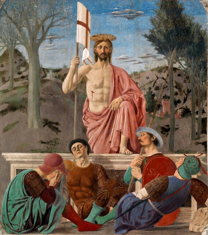 Piero della Francesca (c.1415/20-1492), The Resurrection, c.1460, fresco, Museo Civico di...