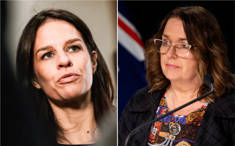 Erica Stanford, left, and Jan Tinetti Photo: RNZ