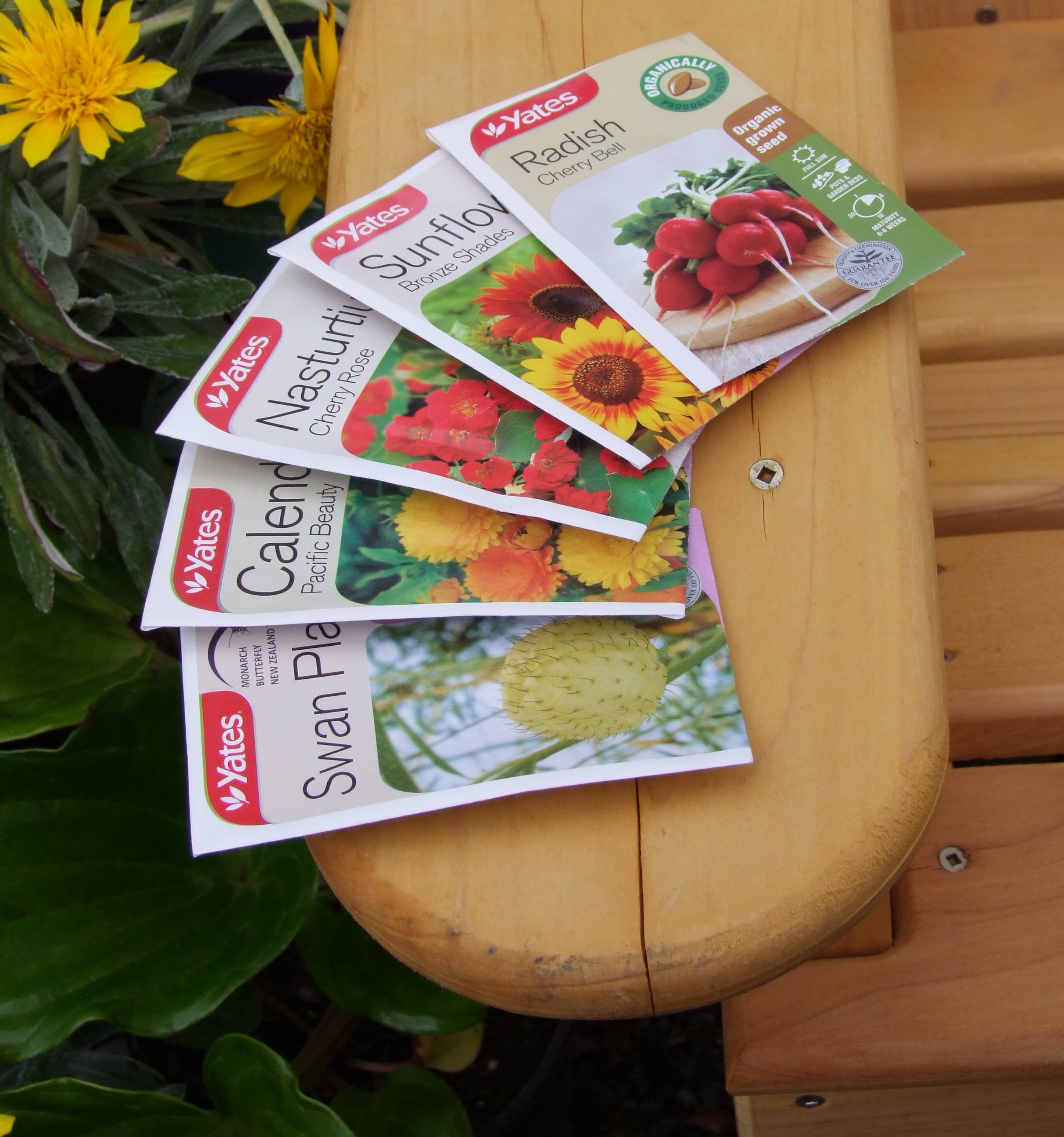 A couple of packets of seed. PHOTO: ODT FILES