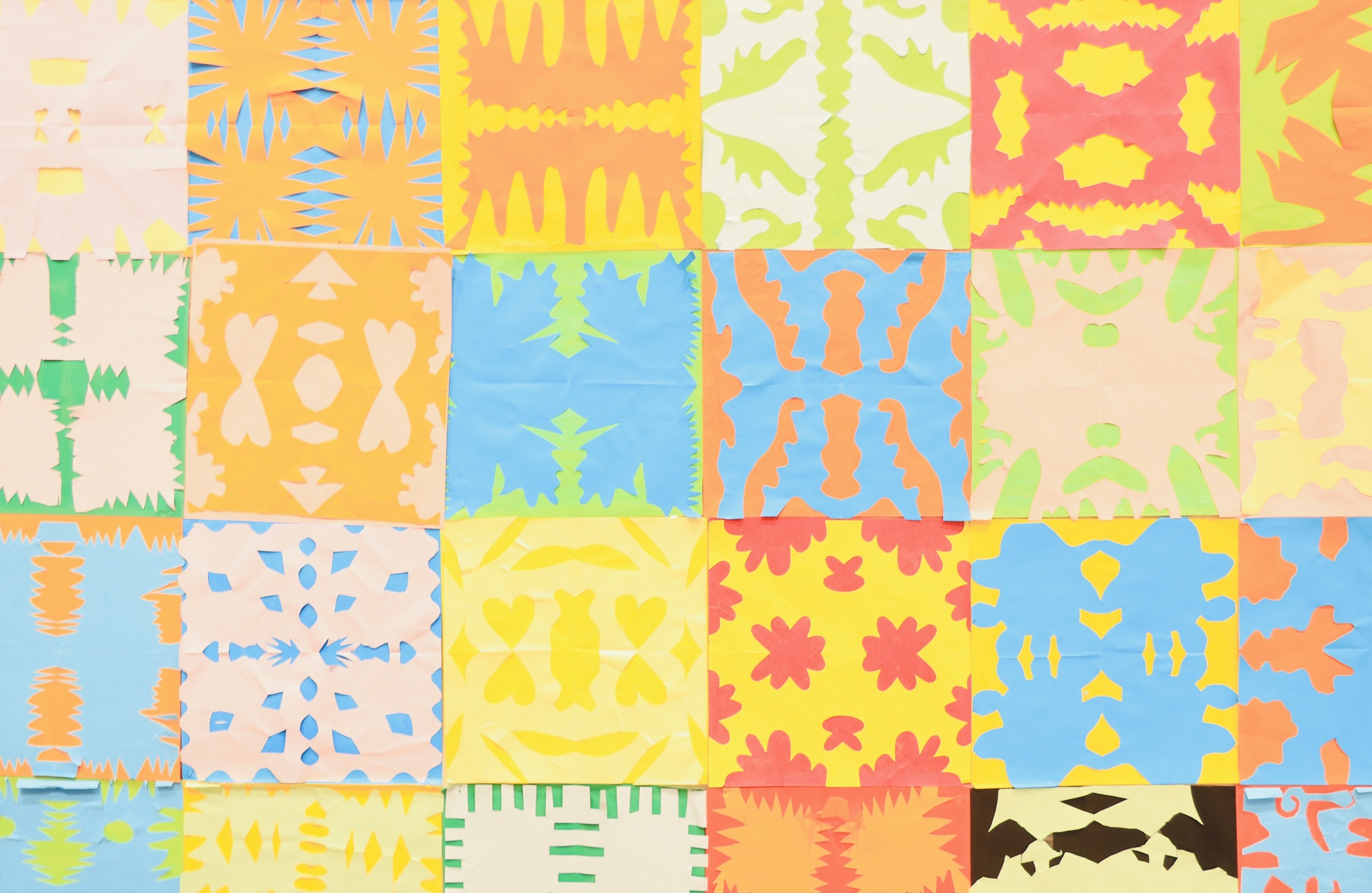 Work by students from Pembroke School, Oamaru [detail]. Photograph: Forrester Gallery