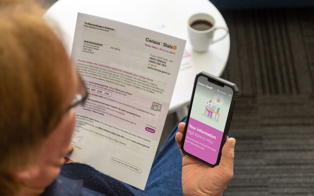 The census. Photo: Stats NZ