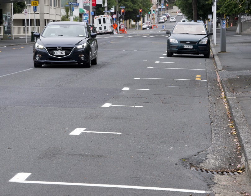 Albany St in Dunedin. Photo: Gerard O'Brien
