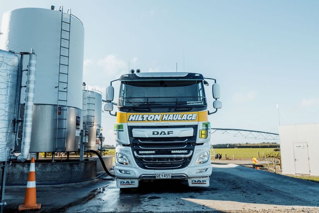 Hilton Haulage has seven Newspec electric pumping units installed in its tankers collecting milk...