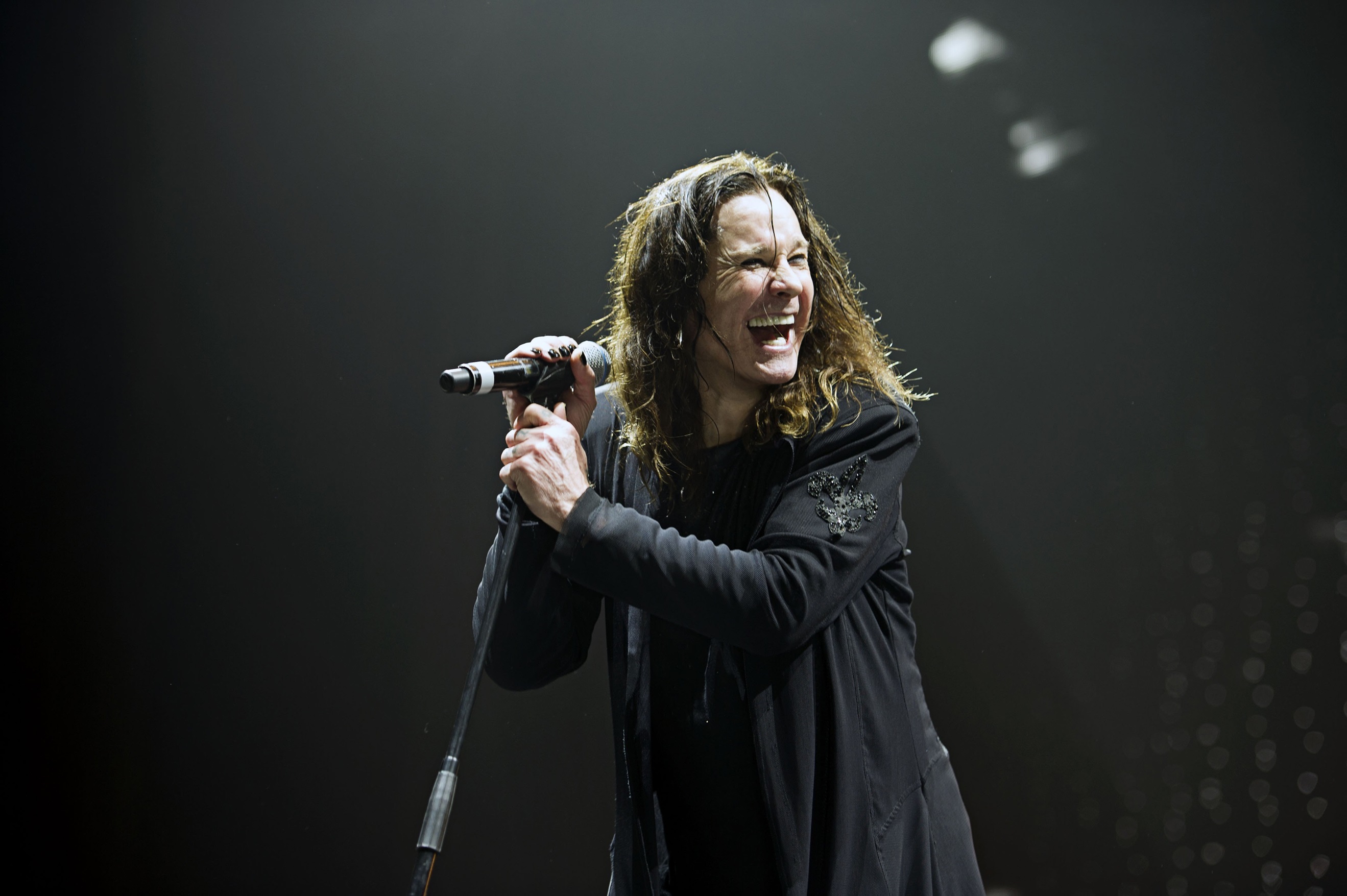 Ozzy Osbourne and Black Sabbath perform during their The End Tour, at Forsyth Barr Stadium, in...