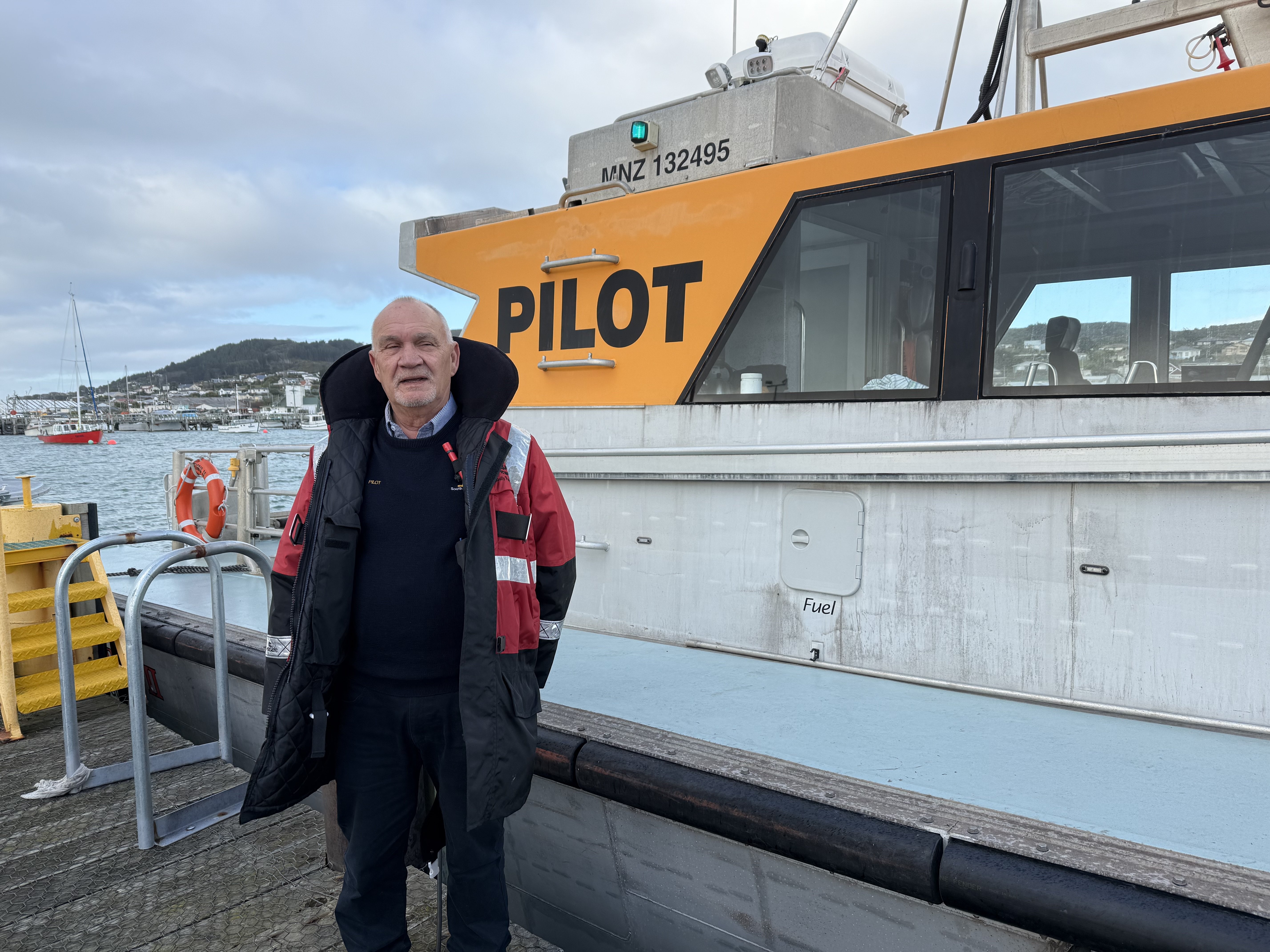 Captain Robert Coote celebrated 30 years of service at South Port this month. PHOTO: SUPPLIED
