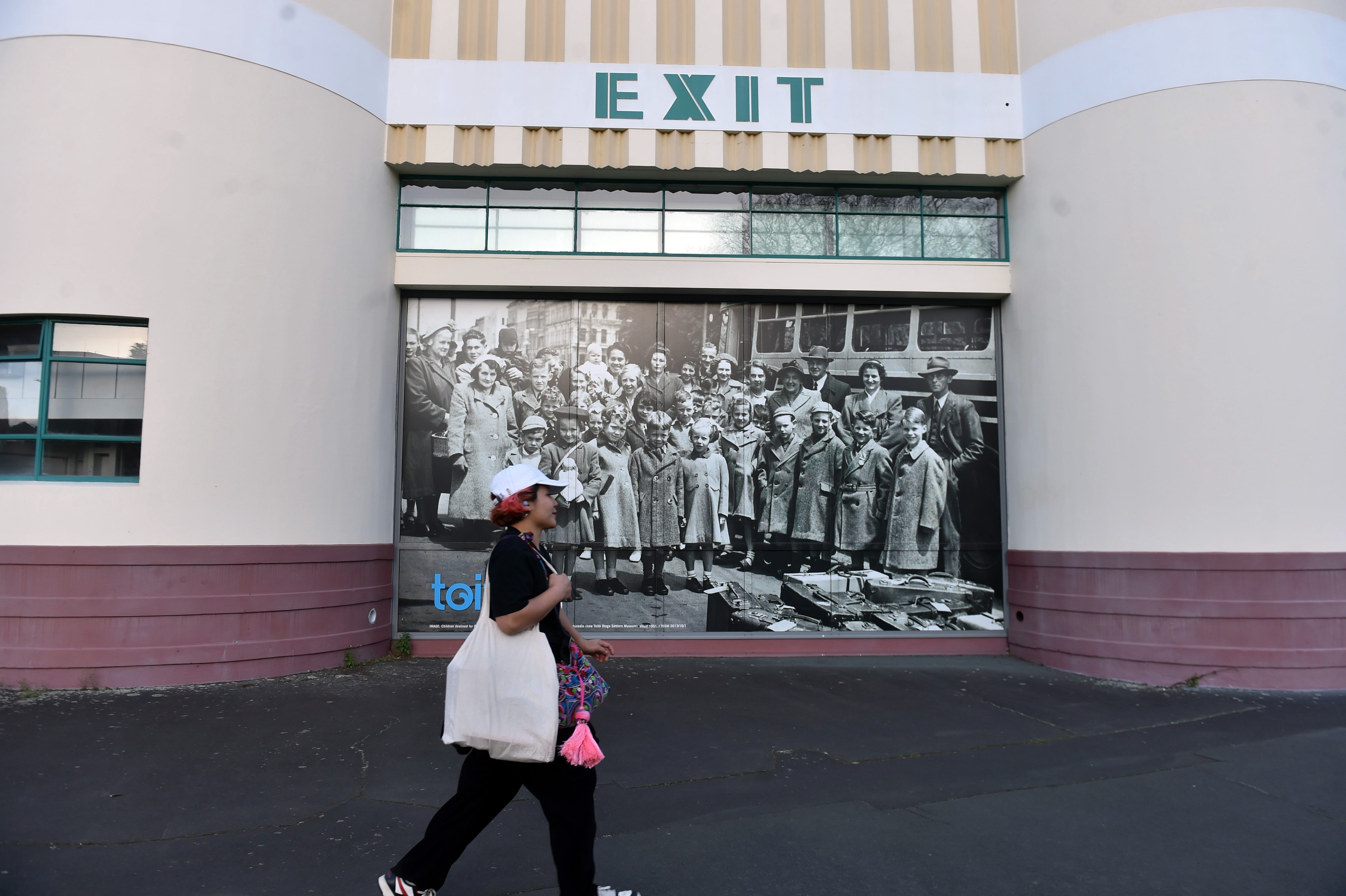 A new addition to the exterior of Toitū Otago Settlers Museum. PHOTO: PETER MCINTYRE