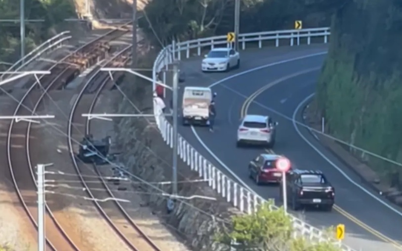 The scene of the crash in Glenside. Photo: Supplied