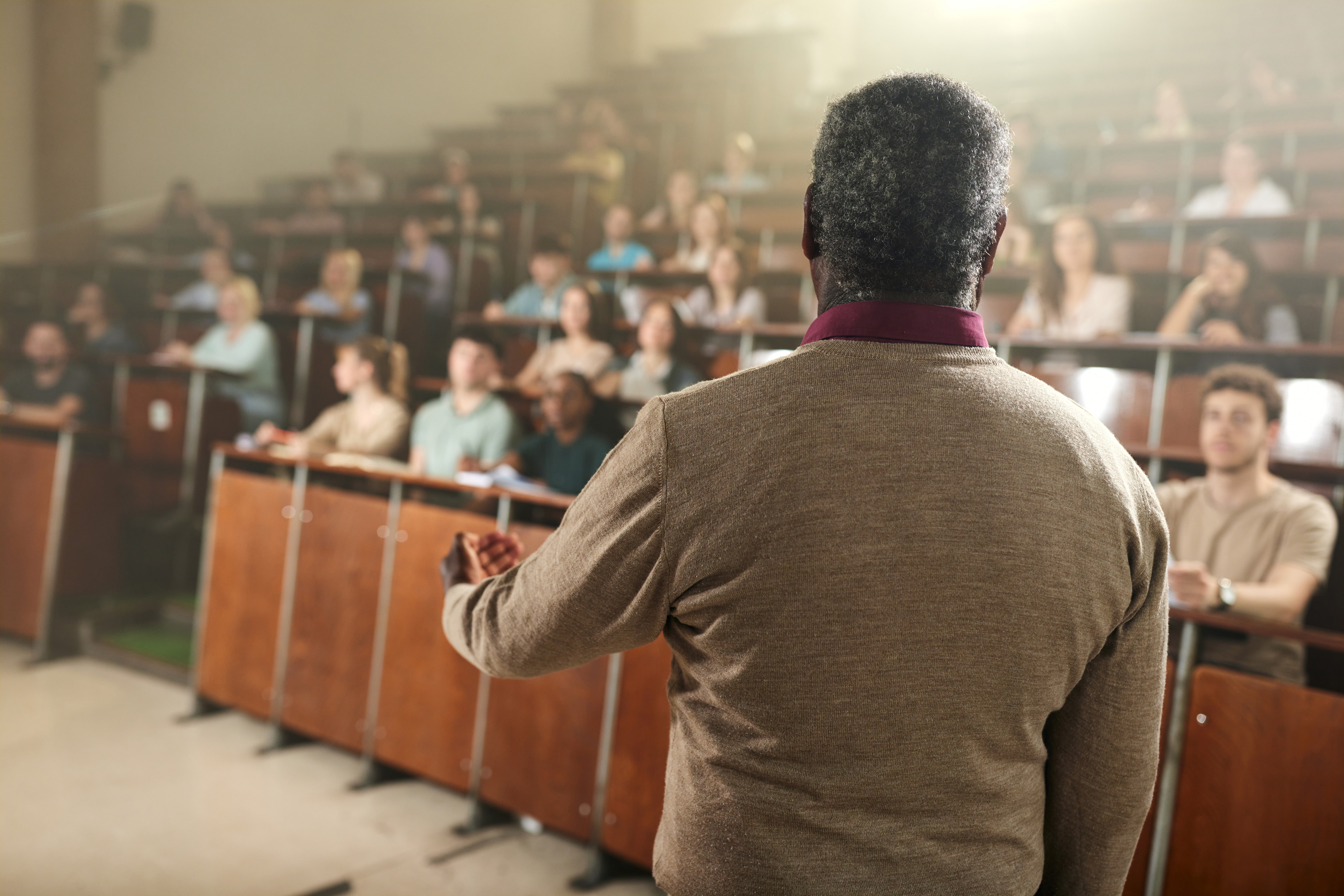 Academic staff being academic. PHOTO: GETTY IMAGES