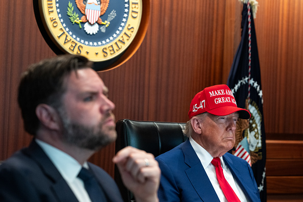 JD Vance and Donald Trump. Photo: Getty Images