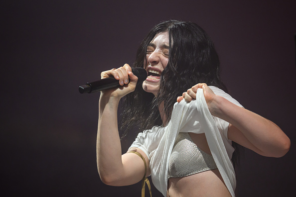 Lorde performing at Glastonbury last month. Photo: Getty Images