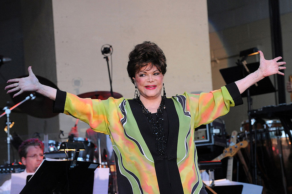 Connie Francis performs during the 31st Annual Seaside Summer Concert Series at Asser Levy Park...
