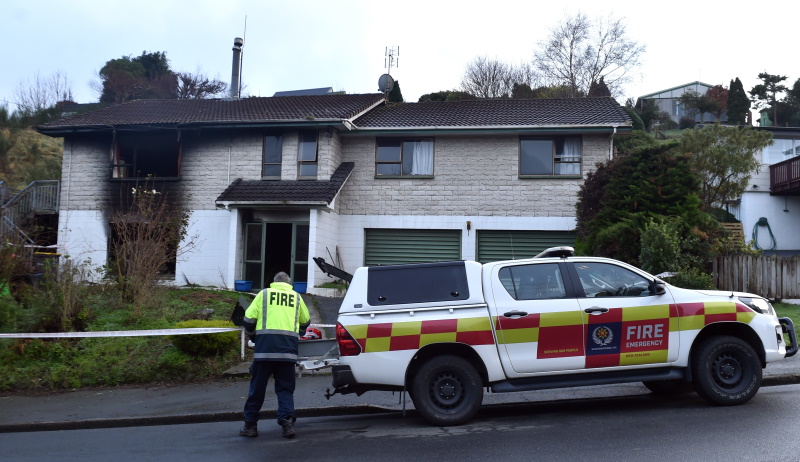 A fire that broke out in a home’s bedroom in Barr St extensively damaged the property. PHOTO:...