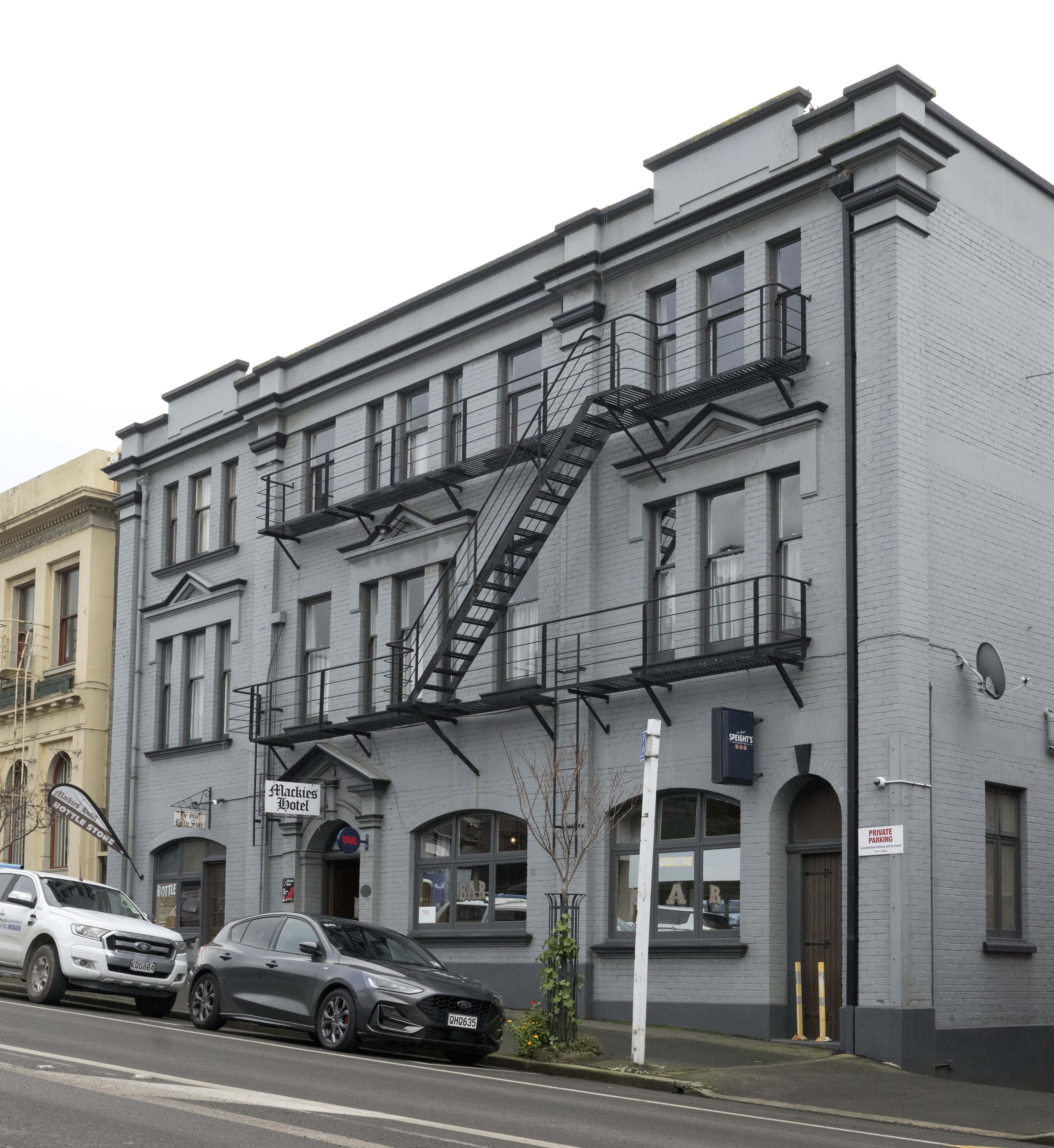 An on-licence and off-licence renewal application for Mackies Hotel, in Port Chalmers, has been...