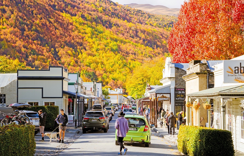 Arrowtown, one of Otago's many highly rated scenic spots. Photo: Aaron Ross
