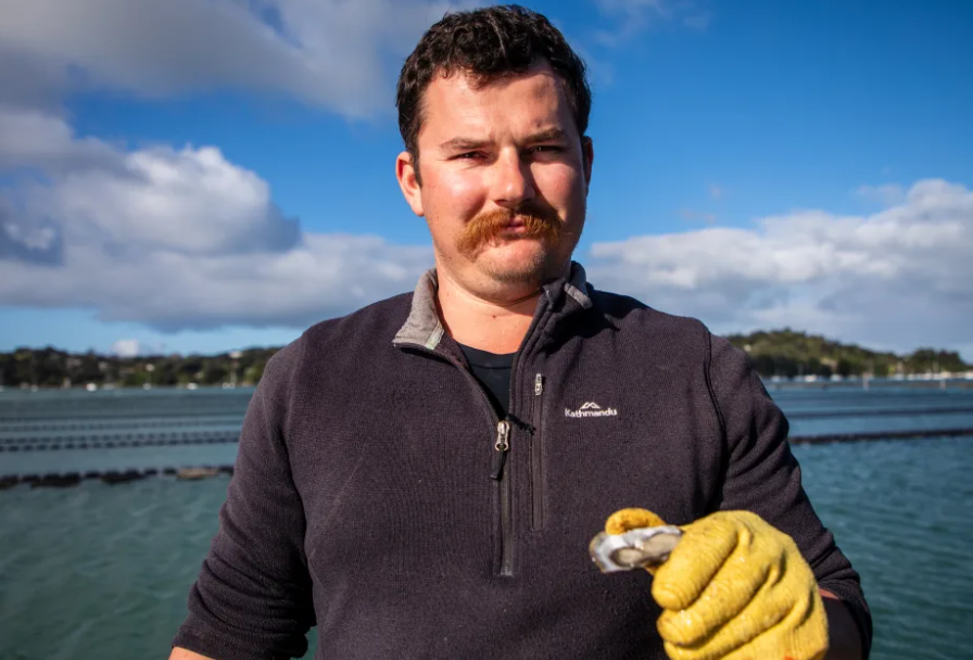 Mahurangi Oysters farmer Jim Aitken says people are working in human waste. Photo: Nick Monro
