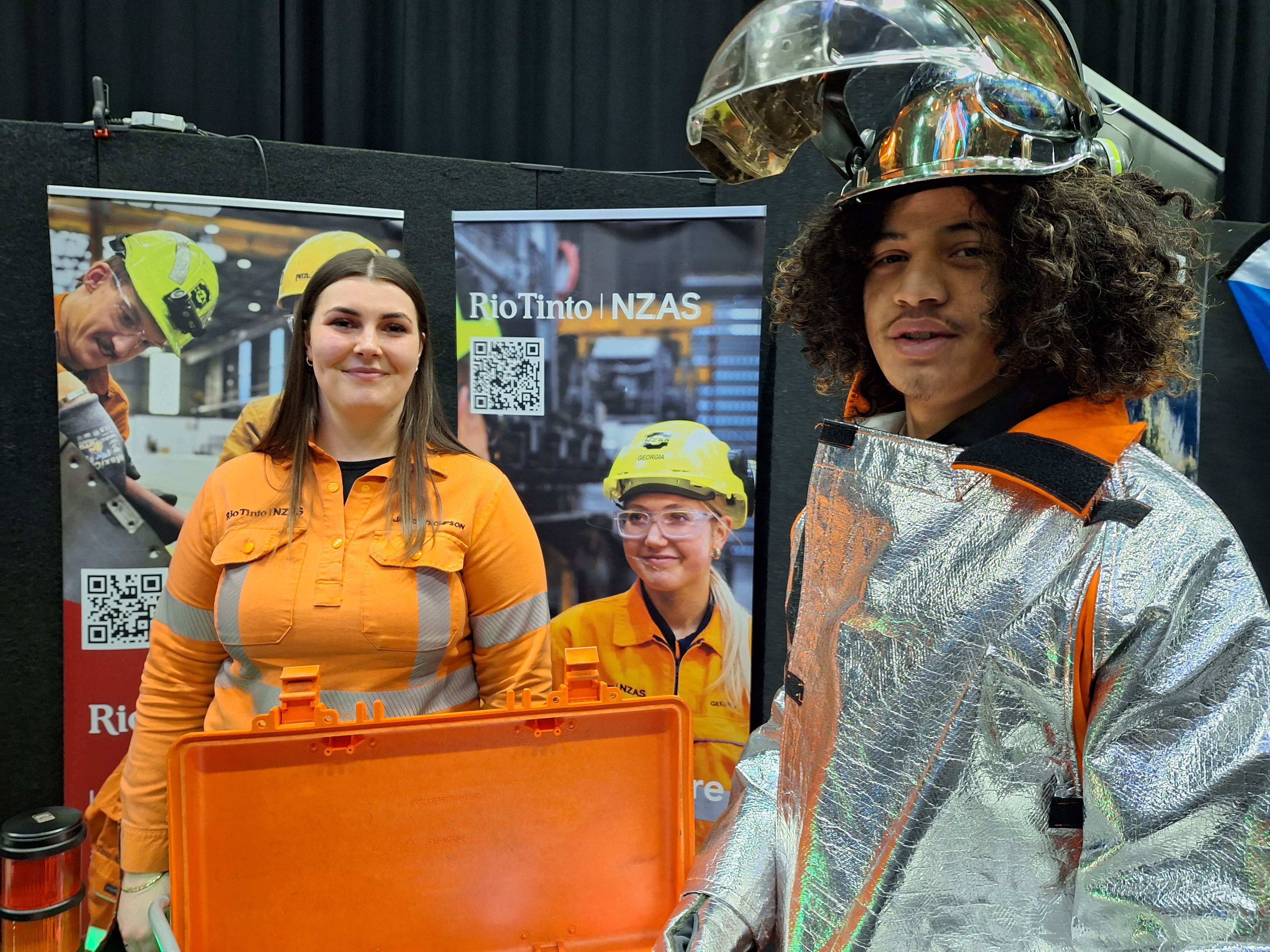Rio Tinto New Zealand Aluminium Smelter superintendent contract manager Jaimee Thompson gets...