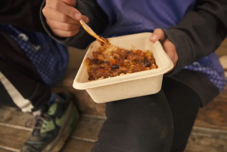 KidsCan send ingredients to participating centres, which then cook the meals including vegetable...