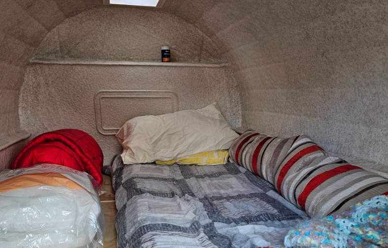 One of the pods in The Village of Hope, Rotorua. Photo: Supplied