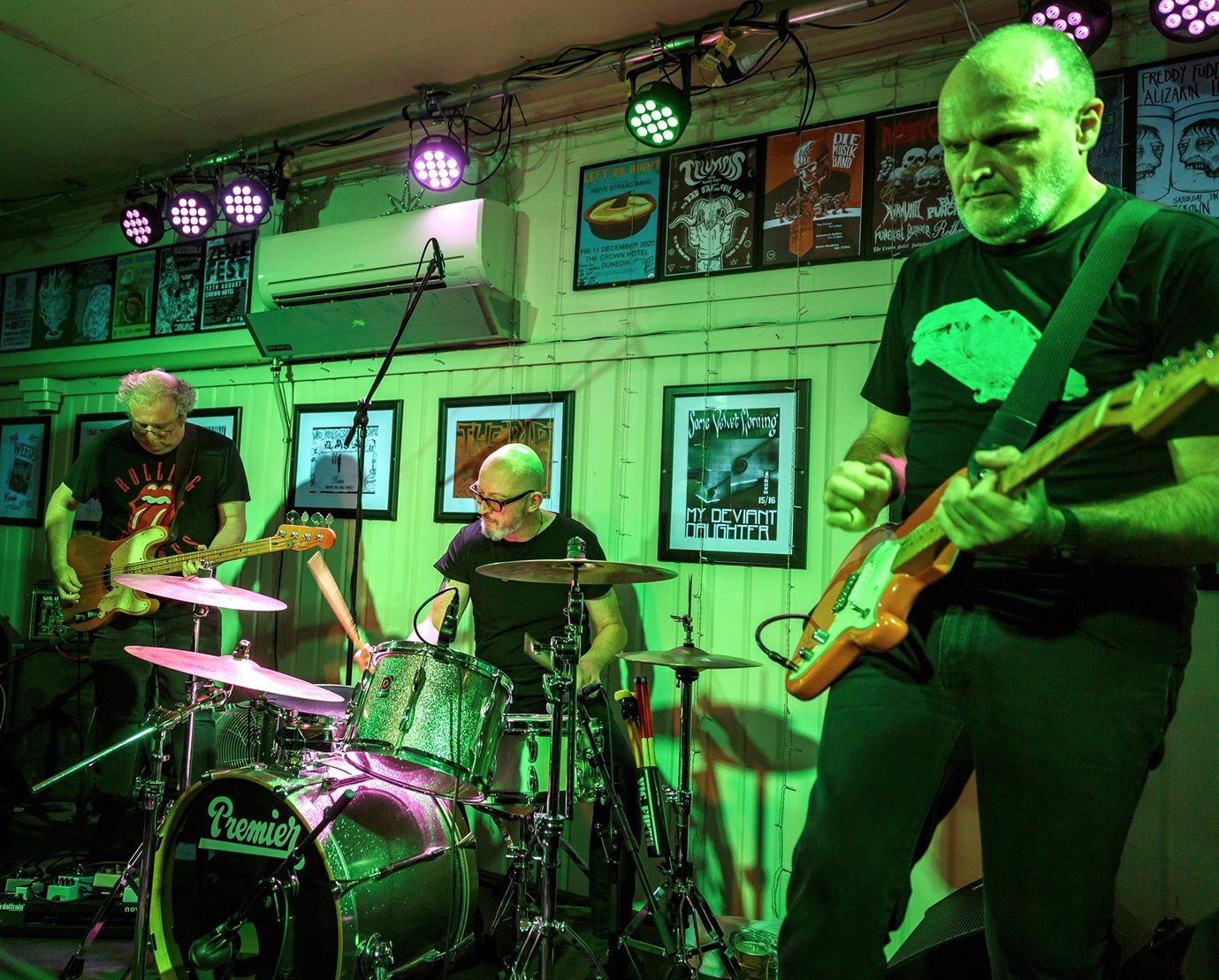 Dunedin trio OMMU will release their debut album tomorrow. Photo: Petra Zoe