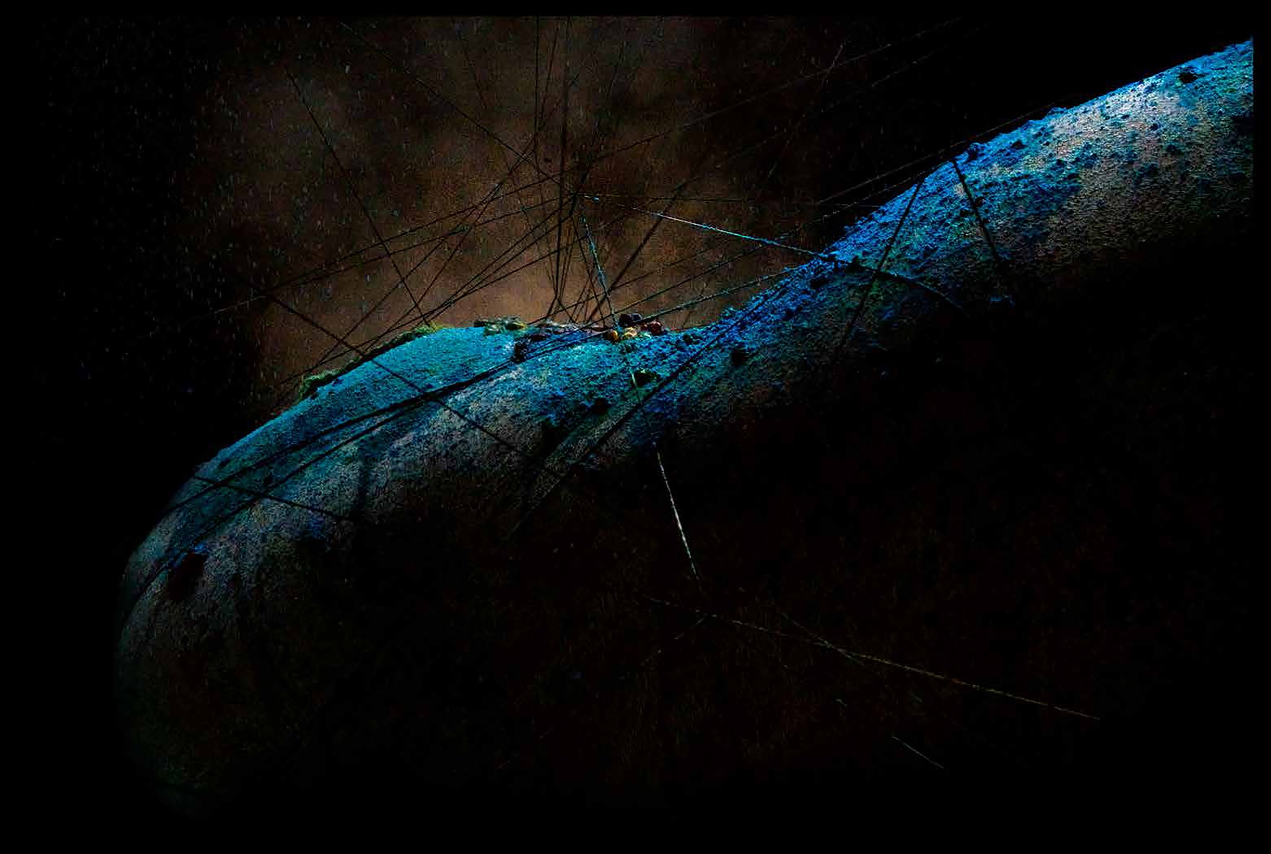 Rain Over the Blue Planet (2015-2025). Photo: courtesy of Milford Galleries