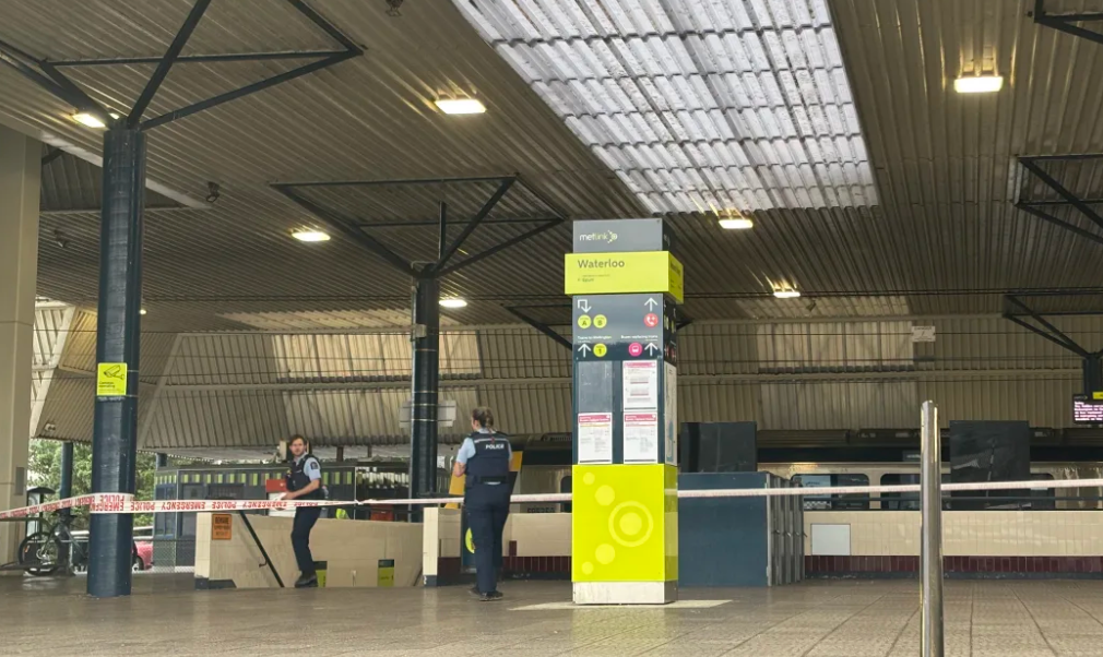 Emergency services were called to to Waterloo Station just after 3pm yesterday. Photo: RNZ