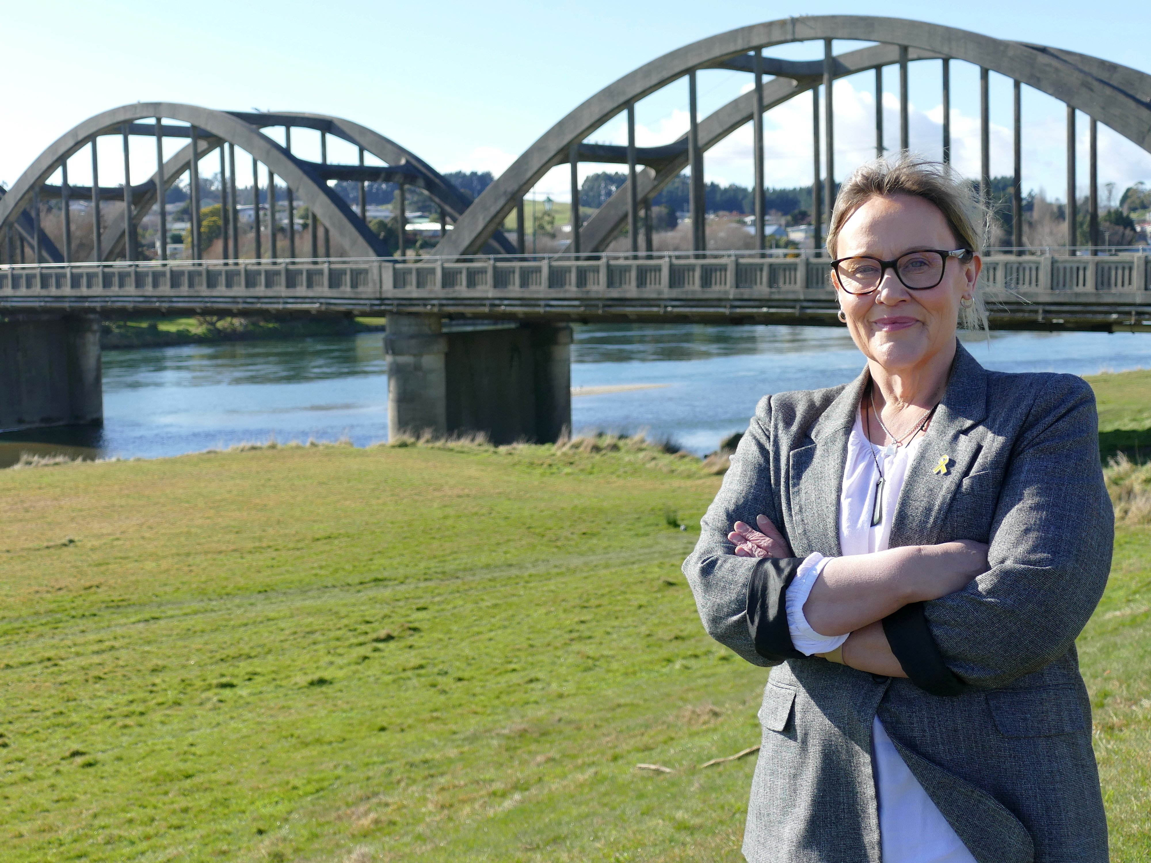 Brain tumour survivor Rachel Harrison, 53, is among those standing for the Balclutha ward of the...